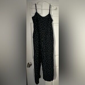 Roxy Black and White Jumpsuit